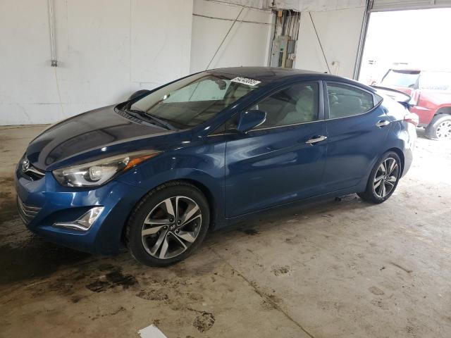 Sedans HYUNDAI ELANTRA 2014 Blue
