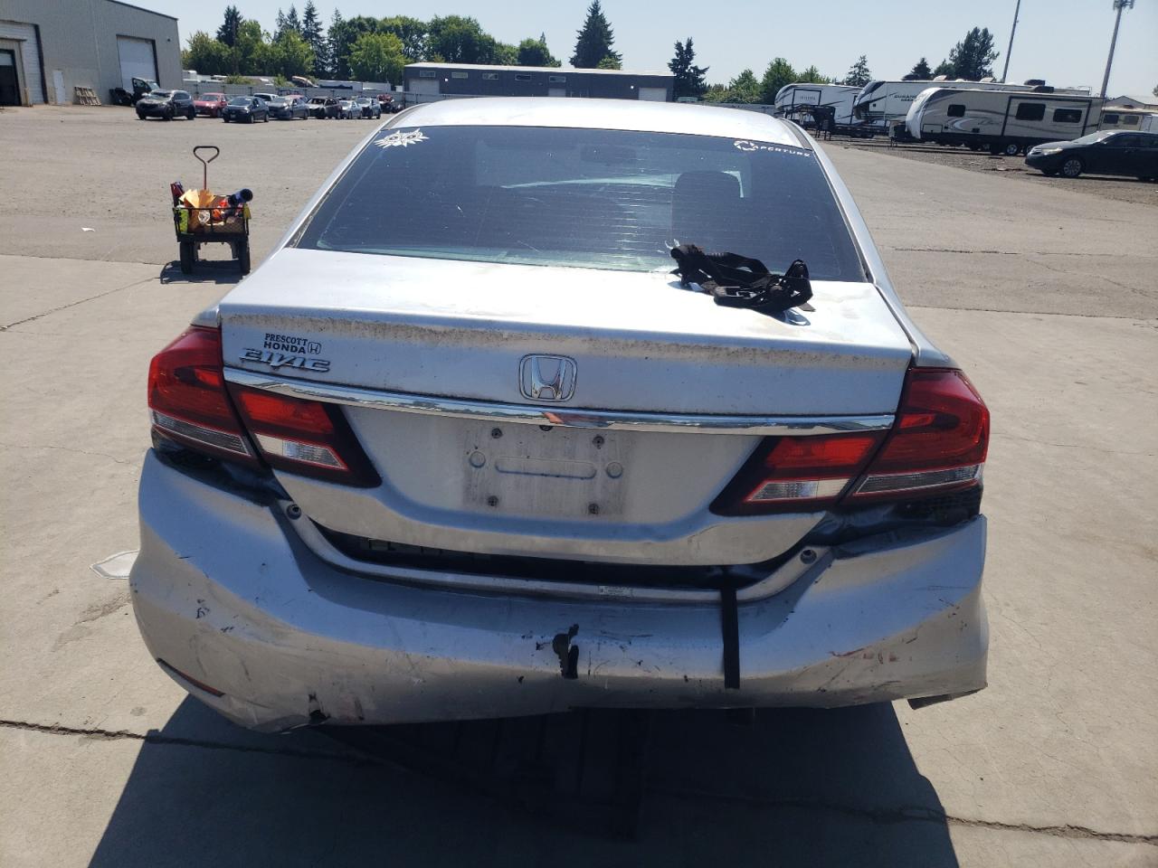 2013 Honda Civic Lx VIN: 2HGFB2F56DH601547 Lot: 63817905