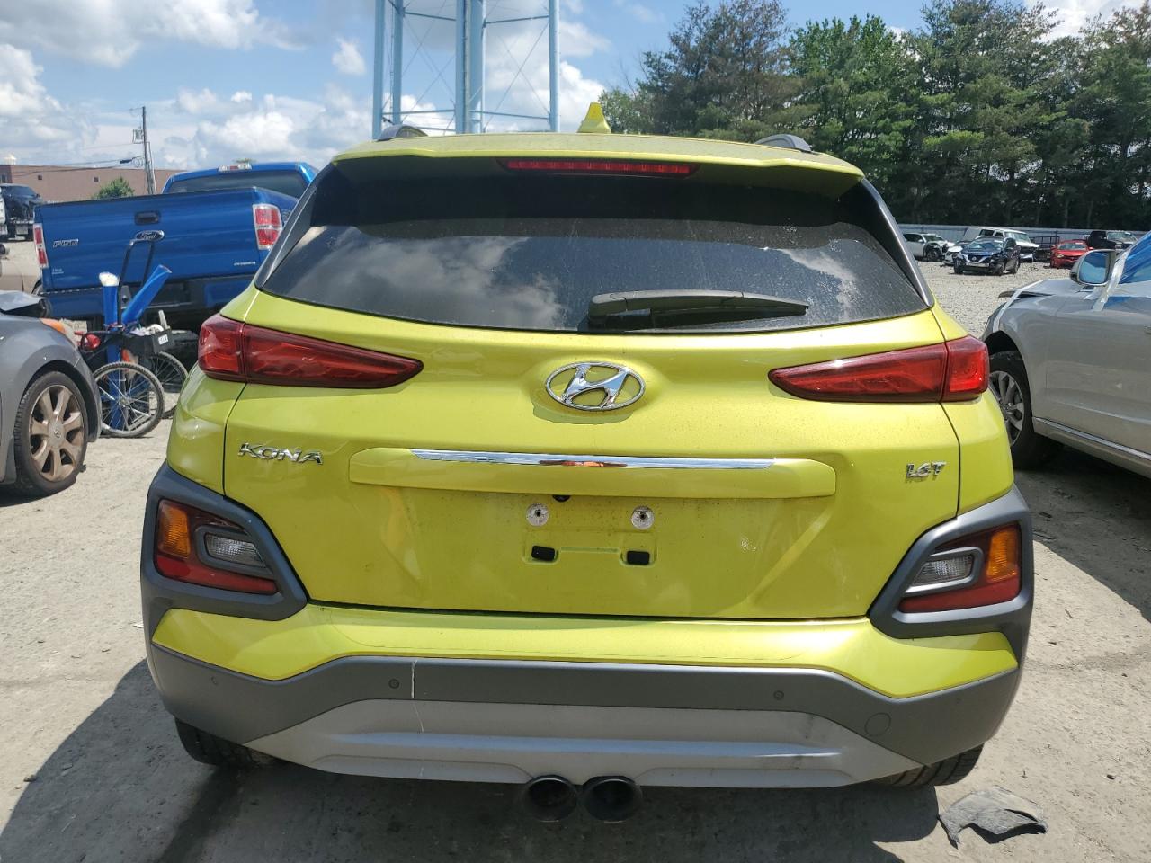 2019 Hyundai Kona Ultimate VIN: KM8K5CA56KU237041 Lot: 64353395