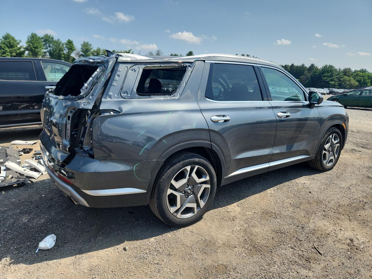 2023 Hyundai Palisade Sel Premium VIN: KM8R44GE1PU577784 Lot: 66073145