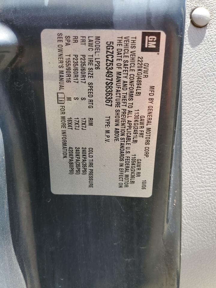 5gzcz53497s836367 5GZCZ53497S836367 2007 Saturn Vue