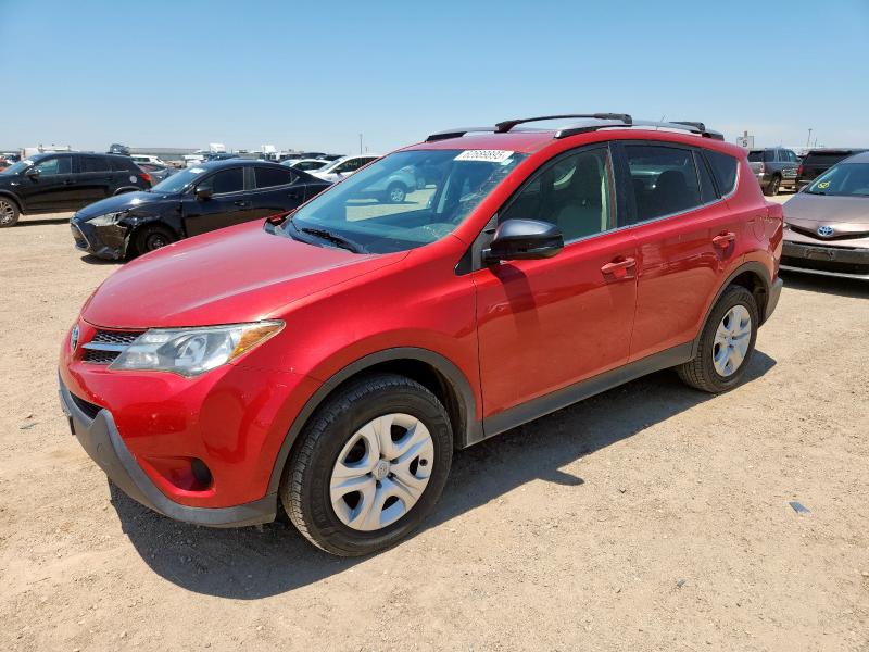  TOYOTA RAV4 2015 Czerwony