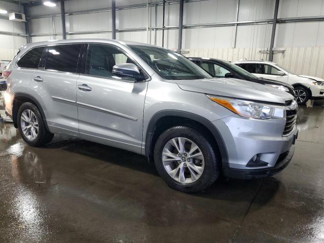  TOYOTA HIGHLANDER 2016 Серебристый