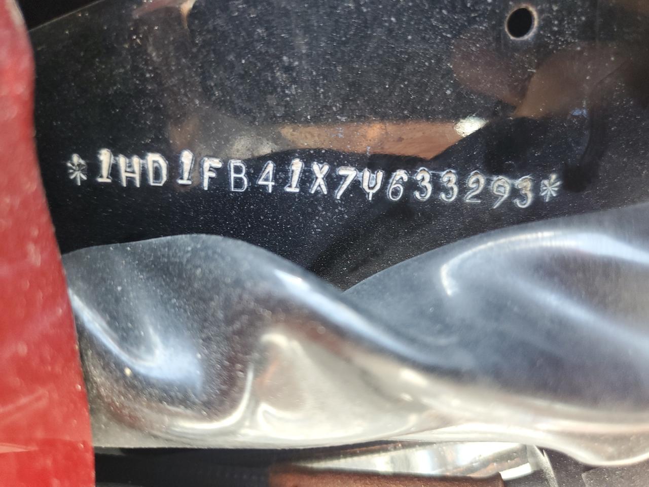 2007 Harley-Davidson Flhr VIN: 1HD1FB41X7Y633293 Lot: 63229075