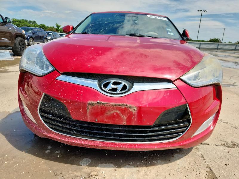  HYUNDAI VELOSTER 2012 Red