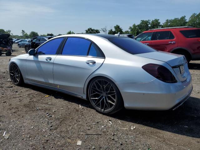 Sedans MERCEDES-BENZ S-CLASS 2014 Srebrny