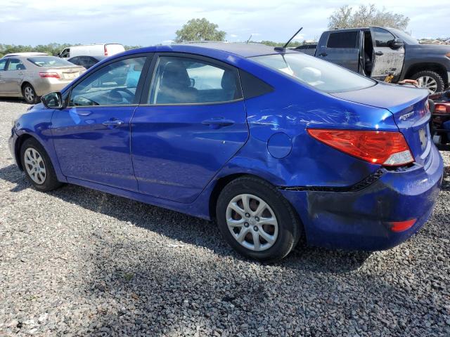 Sedans HYUNDAI ACCENT 2013 Blue