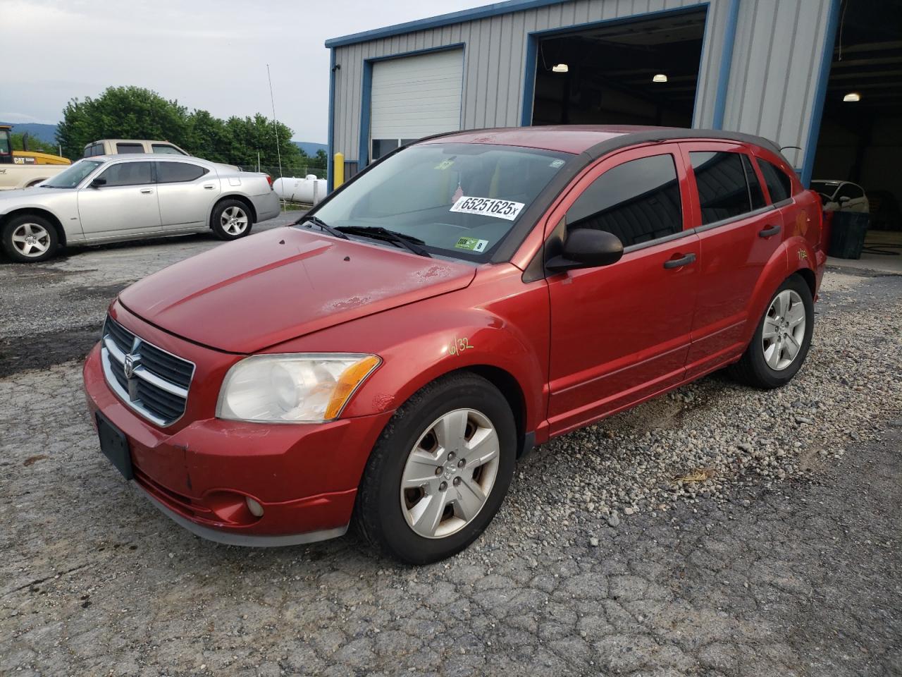 2007 Dodge Caliber Sxt VIN: 1B3HB48BX7D542317 Lot: 65251625