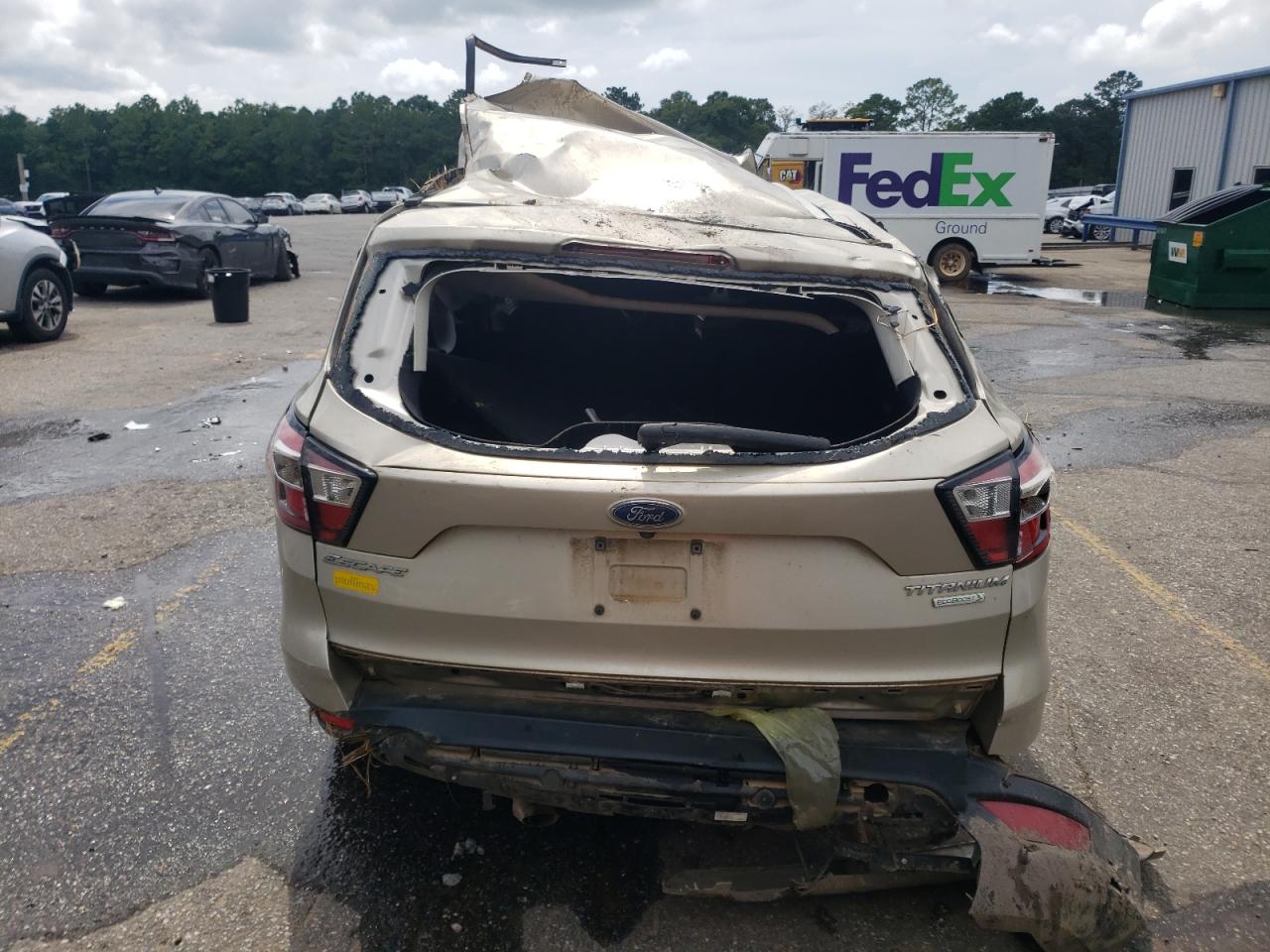 2017 Ford Escape Titanium VIN: 1FMCU0J90HUE01739 Lot: 65637875