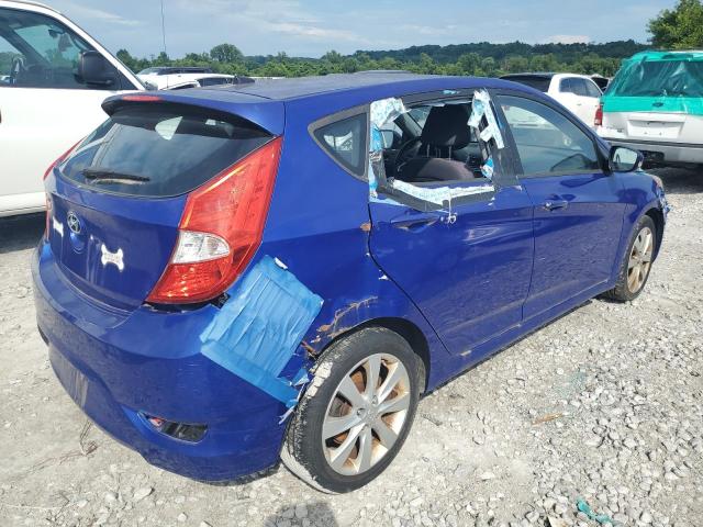  HYUNDAI ACCENT 2013 Granatowy