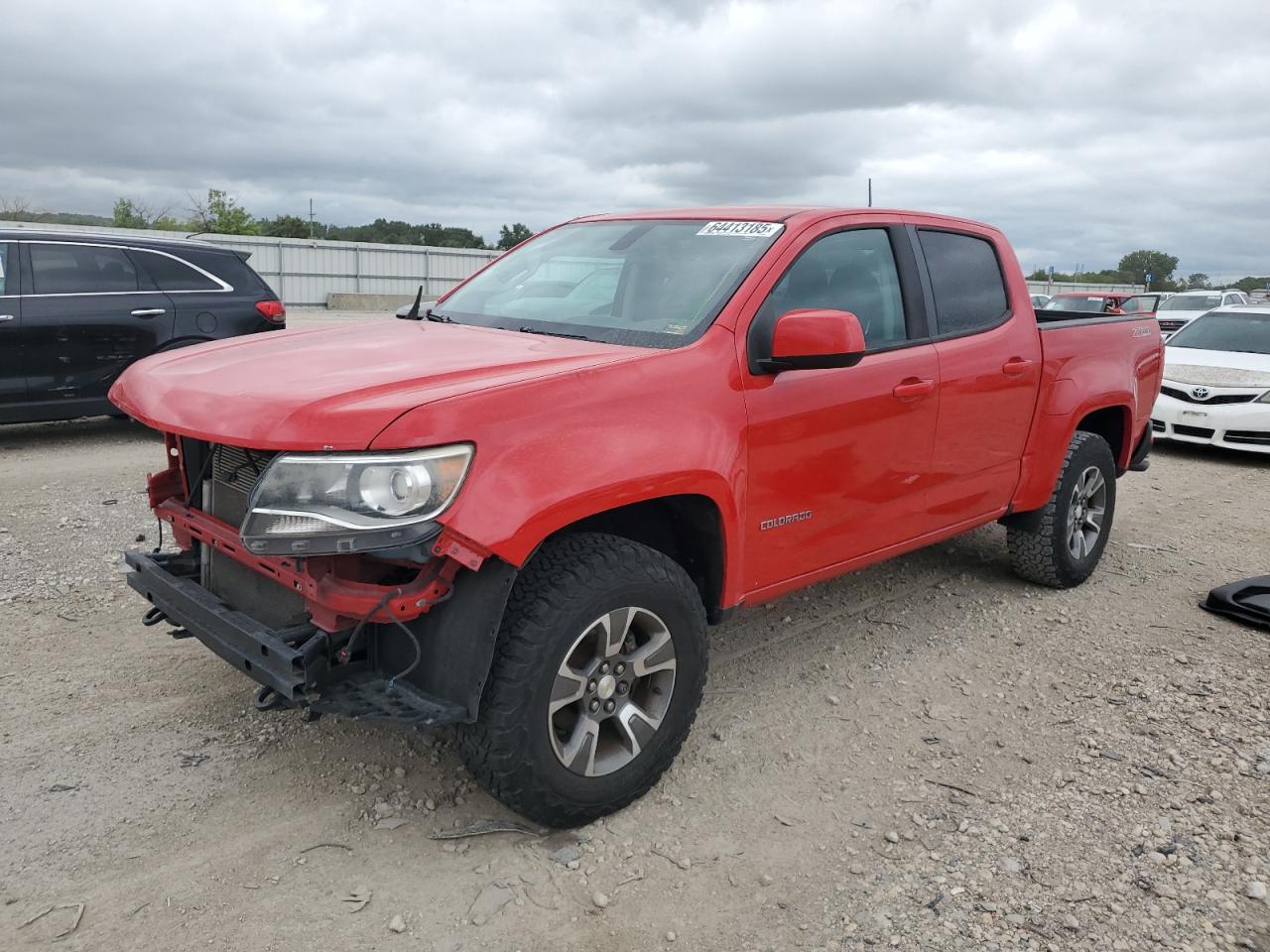 2015 Chevrolet Colorado Z71 red null gas 1GCGTCE37F1178419 photo #1