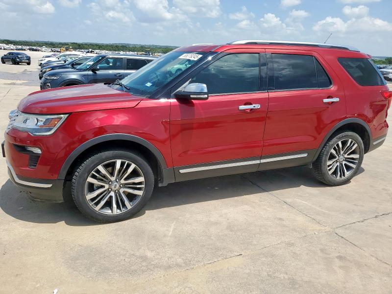  FORD EXPLORER 2018 Red