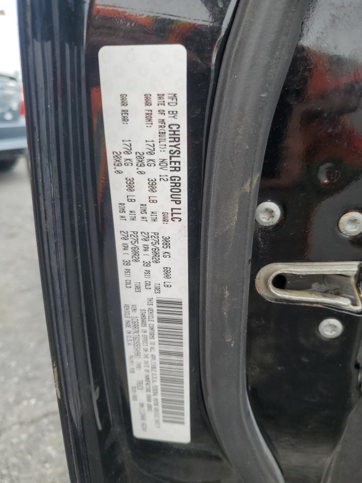2013 Ram 1500 St VIN: 1C6RR7KT6DS550981 Lot: 65243025