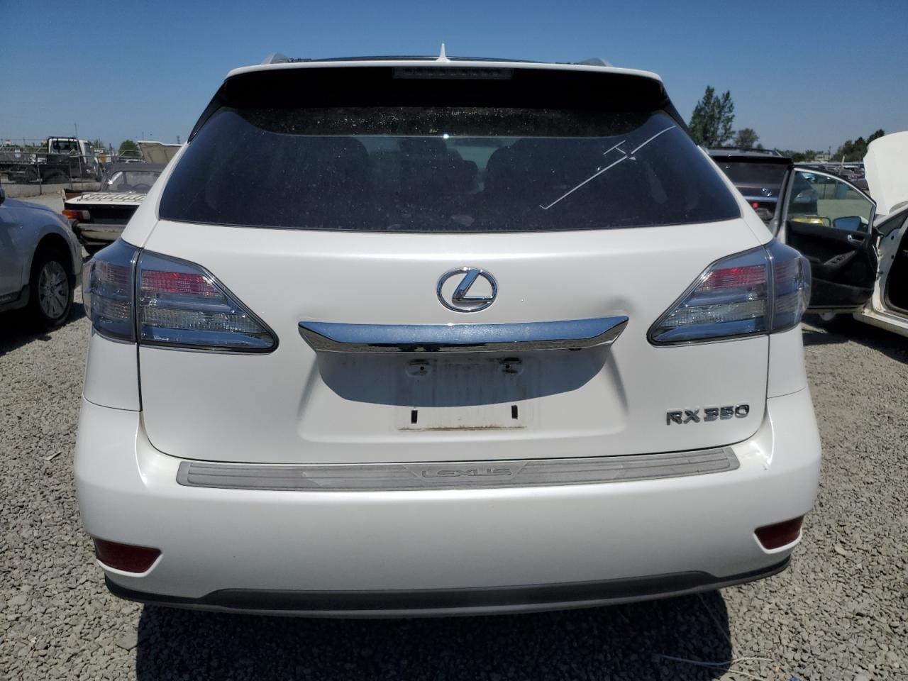 2012 Lexus Rx 350 VIN: 2T2BK1BA6CC122950 Lot: 64396455