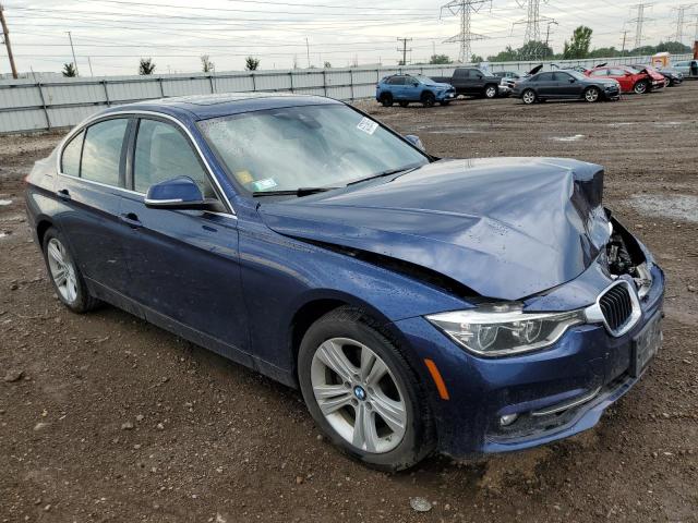  BMW 3 SERIES 2018 Granatowy