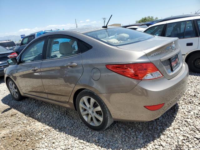 Sedans HYUNDAI ACCENT 2012 Brown