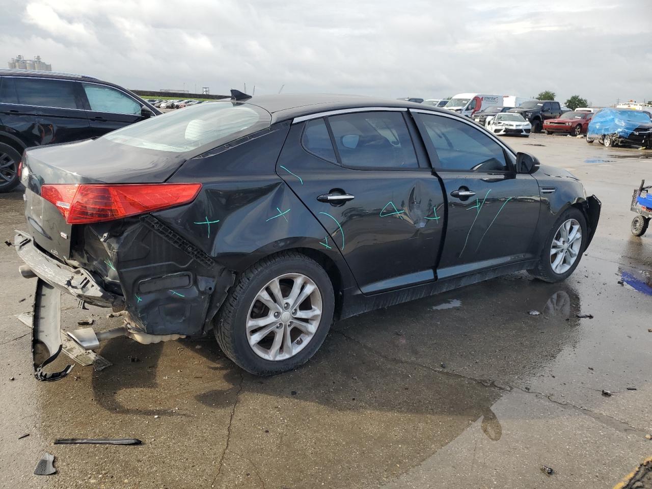 2013 Kia Optima Lx VIN: 5XXGM4A7XDG182042 Lot: 65353485