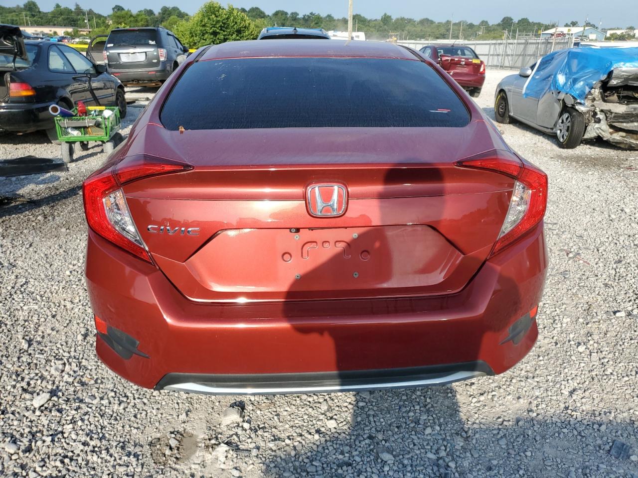 2019 Honda Civic Lx VIN: 19XFC2F68KE031645 Lot: 65552525
