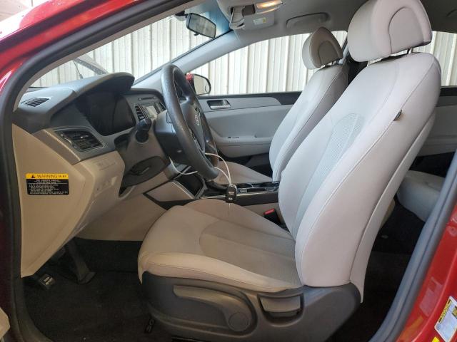  HYUNDAI SONATA 2015 Czerwony