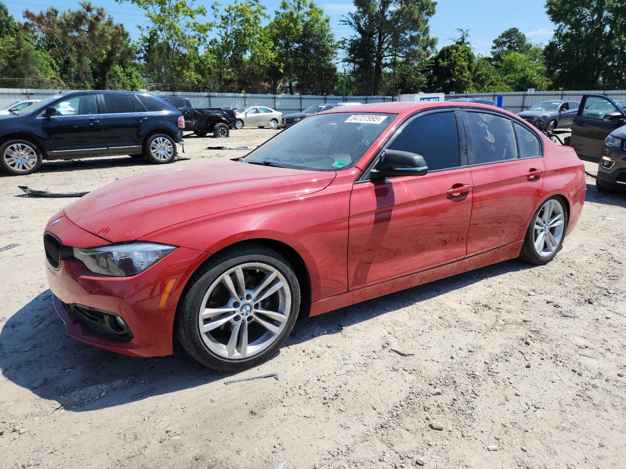 2016 BMW 320 I VIN: WBA8E1G58GNT34119 Lot: 64727995