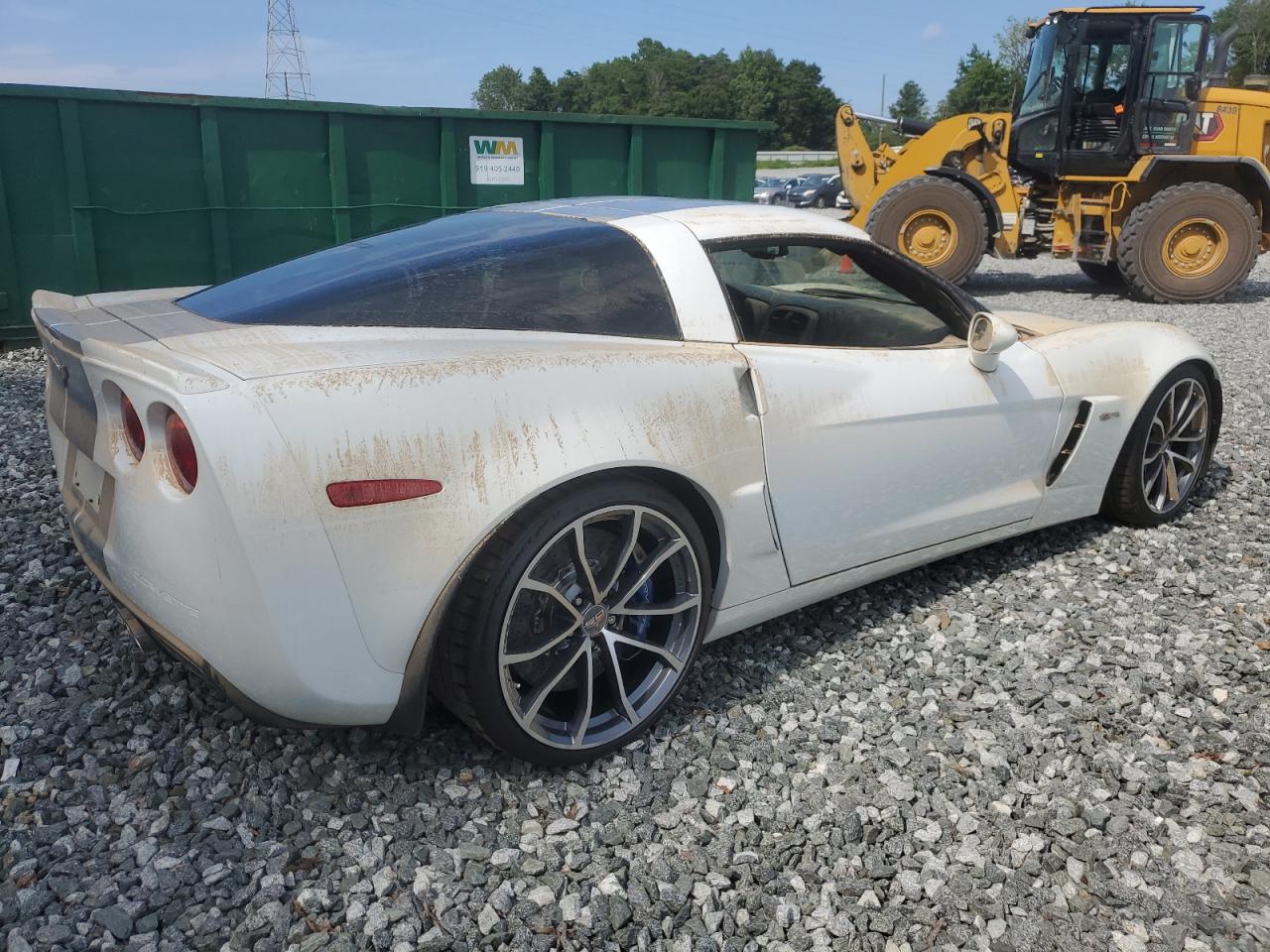 2013 Chevrolet Corvette Z06 white coupe gas 1G1Y52DE9D5106521 photo #4