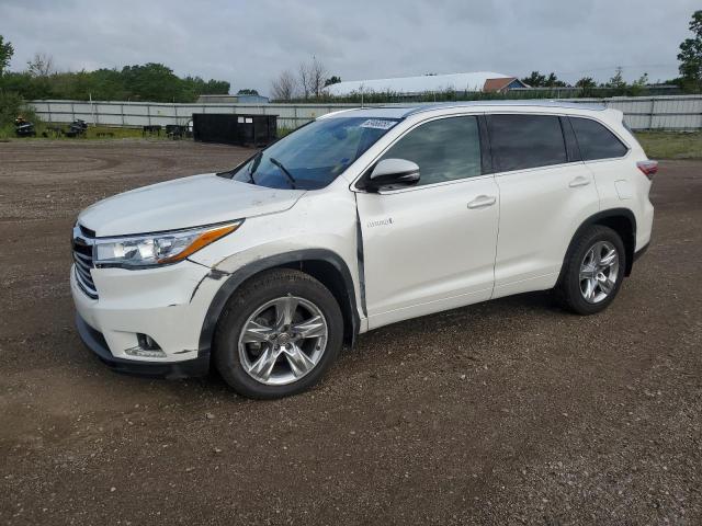  TOYOTA HIGHLANDER 2014 Белы
