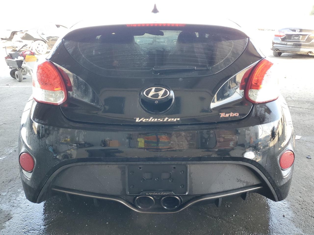 2015 Hyundai Veloster Turbo VIN: KMHTC6AEXFU236198 Lot: 62897445
