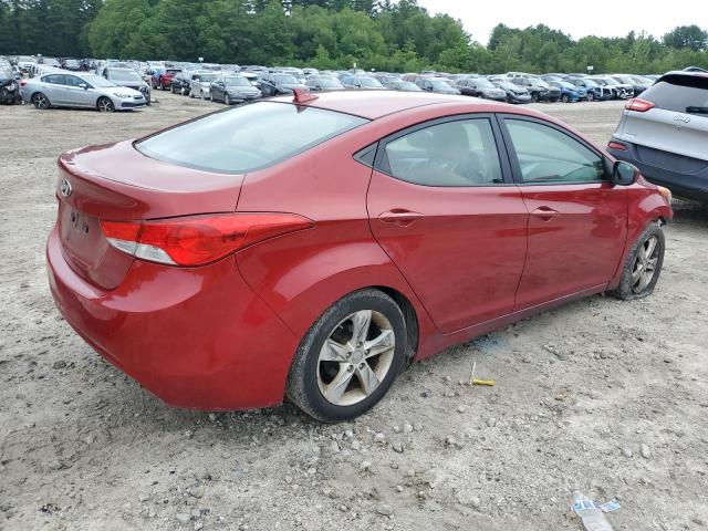  HYUNDAI ELANTRA 2012 Красный