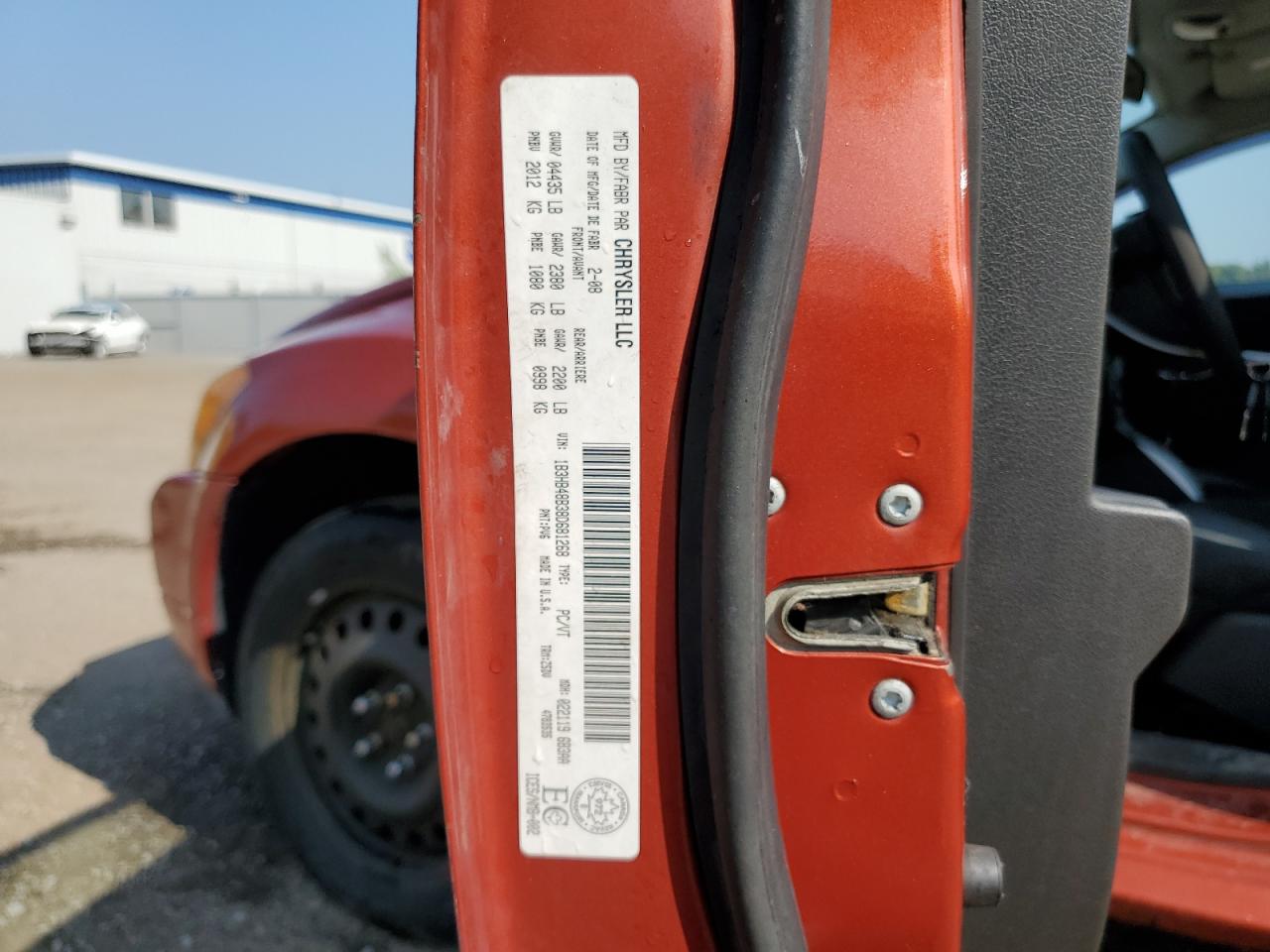 2008 Dodge Caliber Sxt VIN: 1B3HB48B38D681268 Lot: 63309985