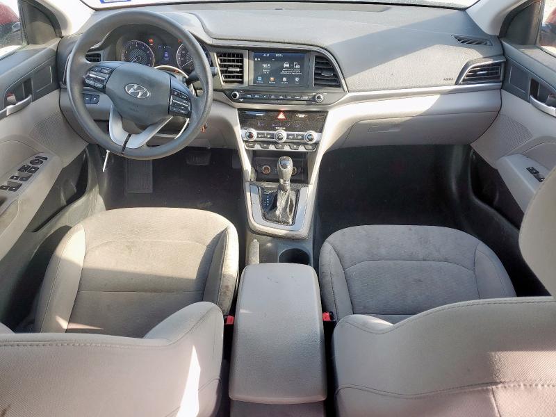  HYUNDAI ELANTRA 2020 Czerwony