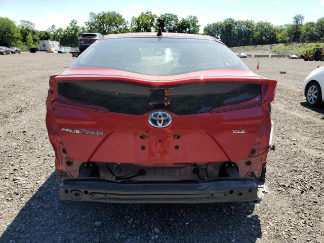  TOYOTA PRIUS 2022 Red