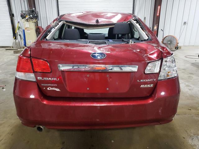  SUBARU LEGACY 2012 Red