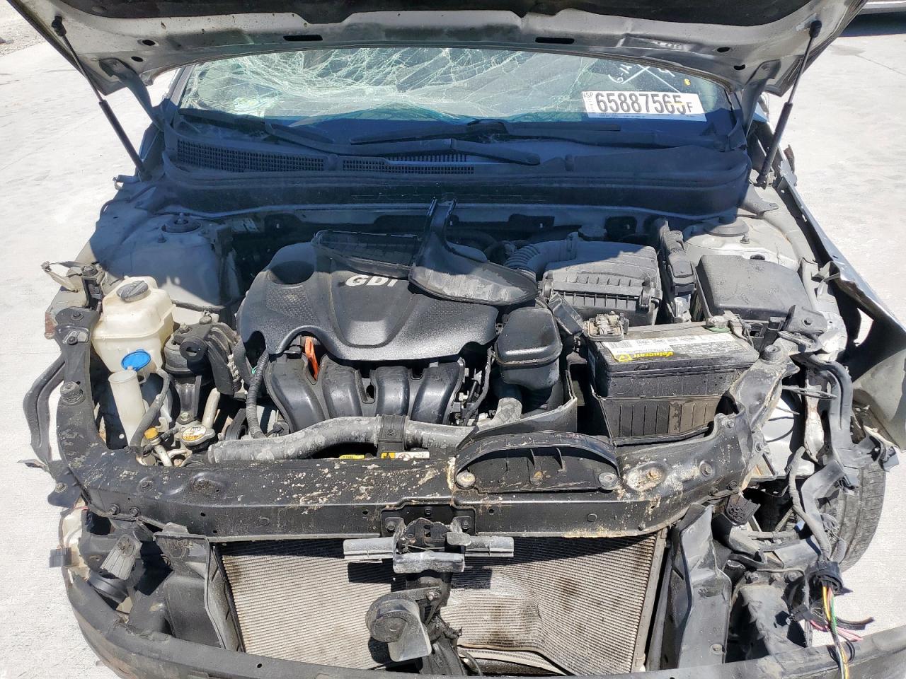 2013 Hyundai Sonata Gls VIN: 5NPEB4AC6DH599074 Lot: 65887565