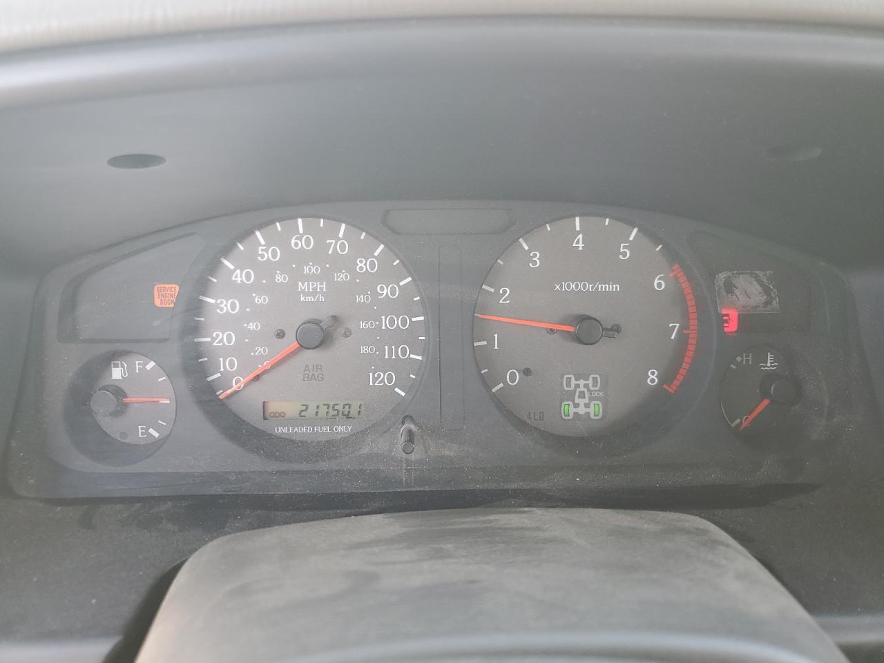1998 Infiniti Qx4 VIN: JNRAR05Y5WW031534 Lot: 63328205