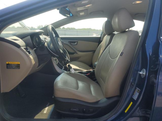  HYUNDAI ELANTRA 2015 Granatowy