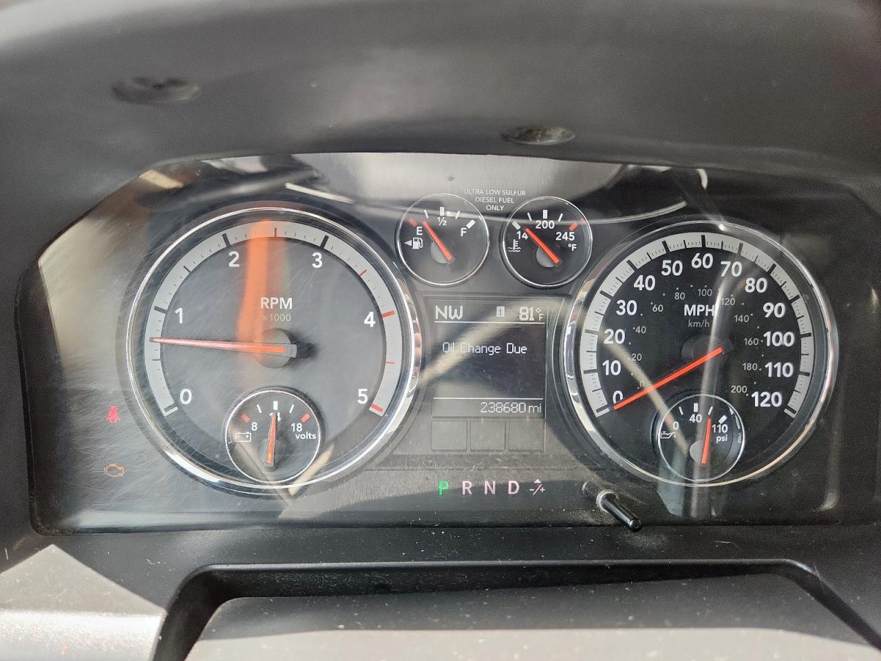 2011 Dodge Ram 2500 VIN: 3D7UT2CL7BG620195 Lot: 62966055