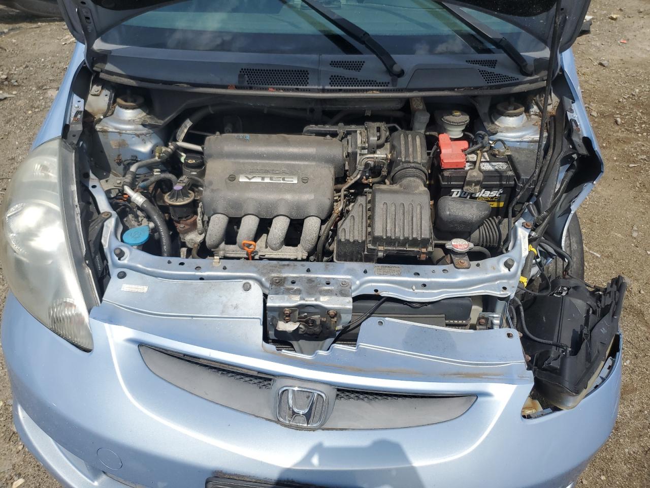 2008 Honda Fit VIN: JHMGD37458S008736 Lot: 64775095