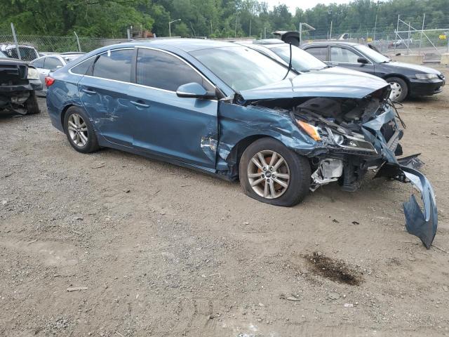 Sedans HYUNDAI SONATA 2017 Blue
