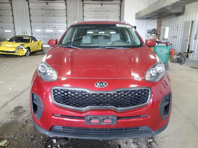  KIA SPORTAGE 2018 Czerwony