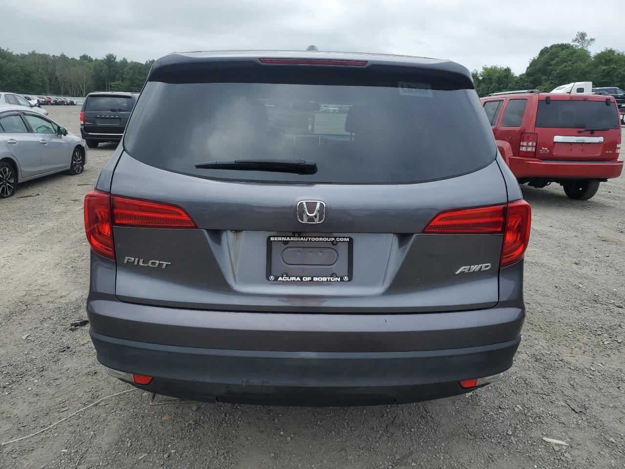 2016 Honda Pilot Exl VIN: 5FNYF6H58GB024322 Lot: 64452025