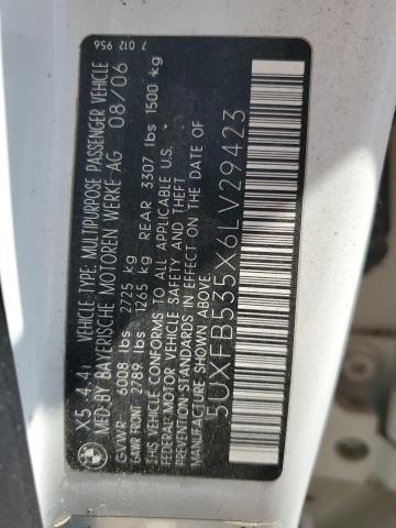 2006 BMW X5 4.4I