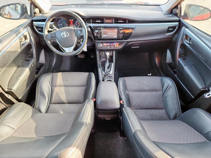  TOYOTA COROLLA 2014 Czerwony