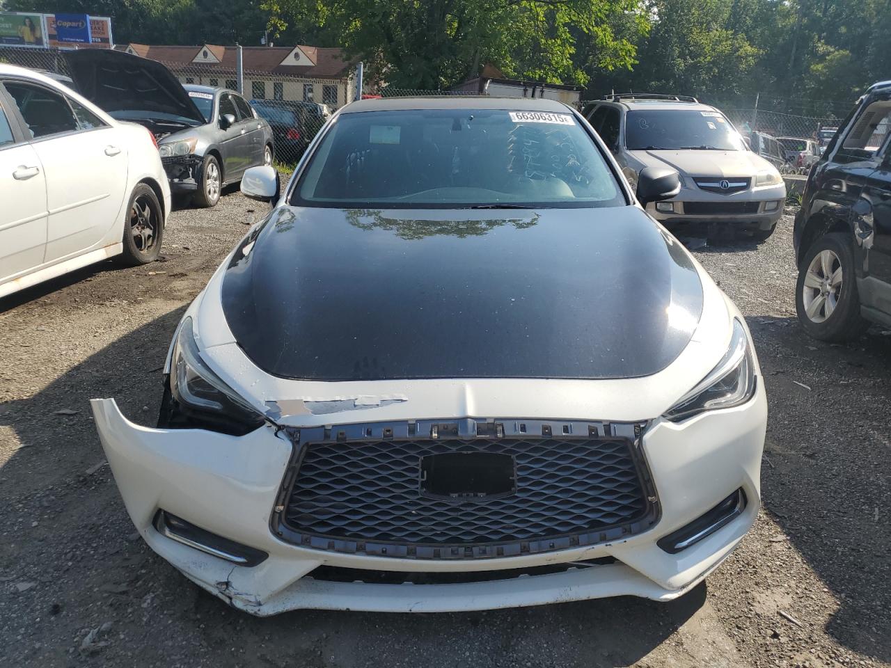 2018 Infiniti Q60 Luxe 300 VIN: JN1EV7EL2JM390650 Lot: 66306315