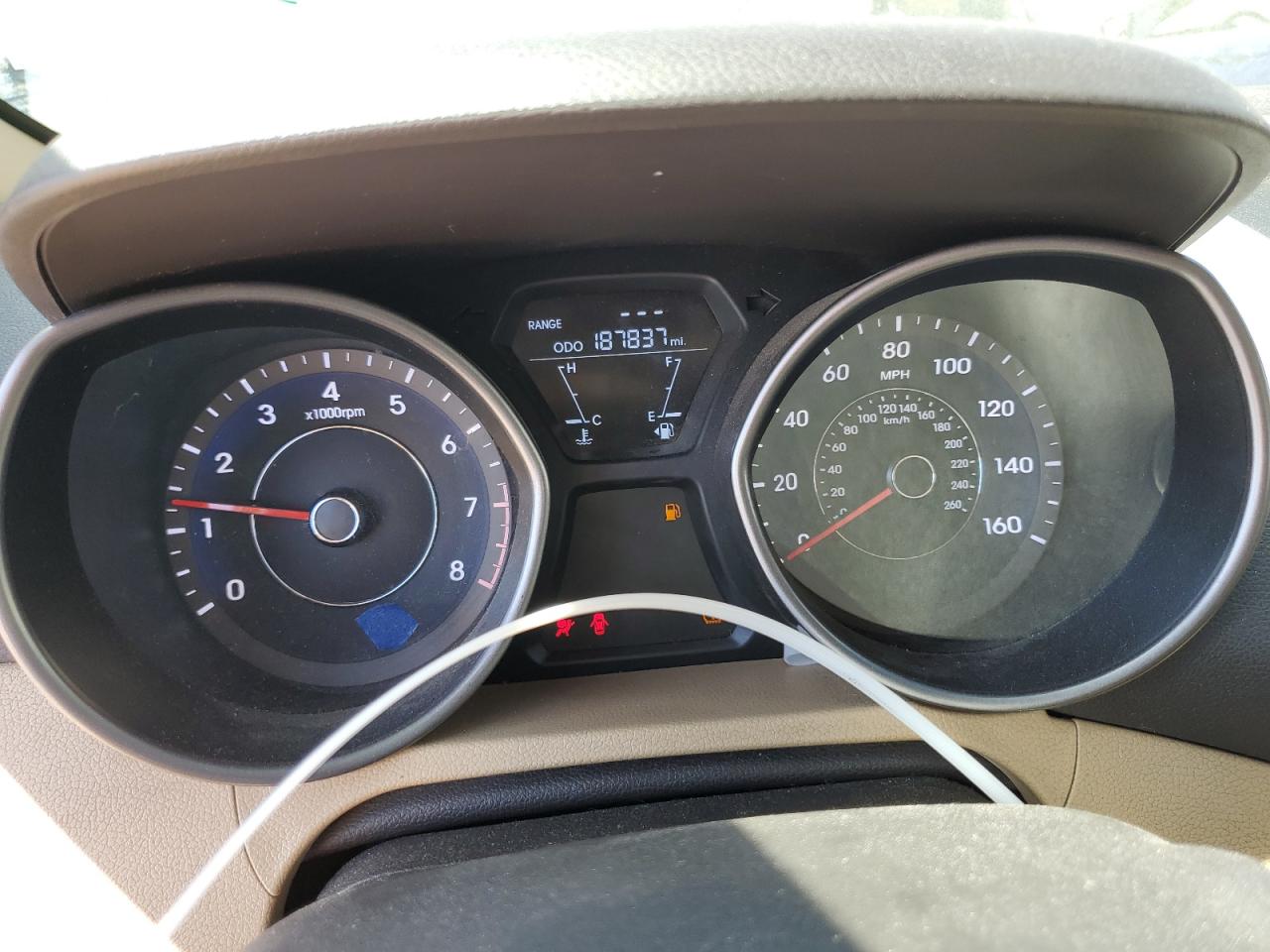 2013 Hyundai Elantra Gls VIN: 5NPDH4AEXDH198901 Lot: 66717595