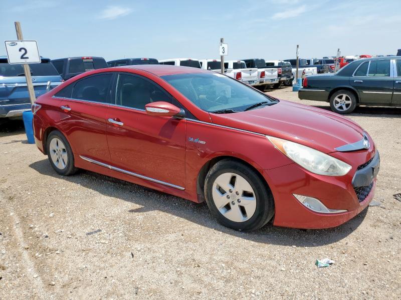  HYUNDAI SONATA 2012 Red