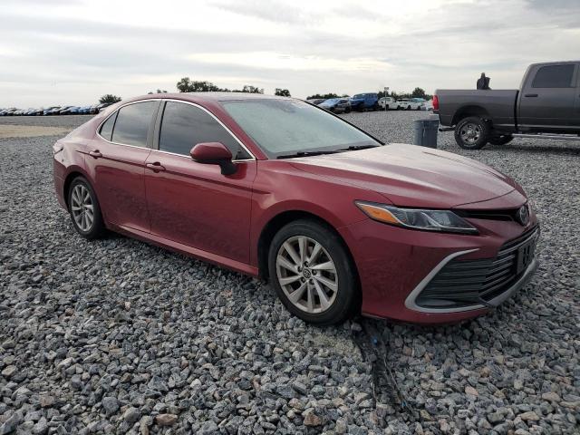  TOYOTA CAMRY 2021 Red