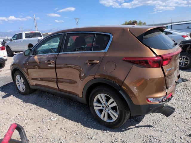  KIA SPORTAGE 2018 Orange