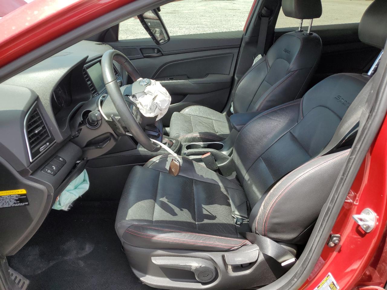 KMHD04LB4JU499087 2018 Hyundai Elantra Sport