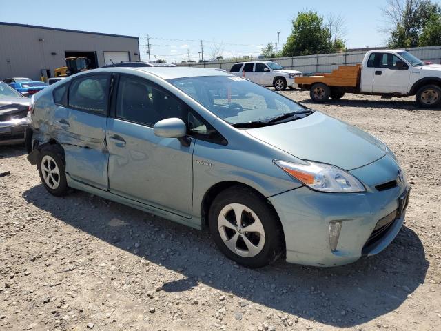  TOYOTA PRIUS 2012 Turquoise