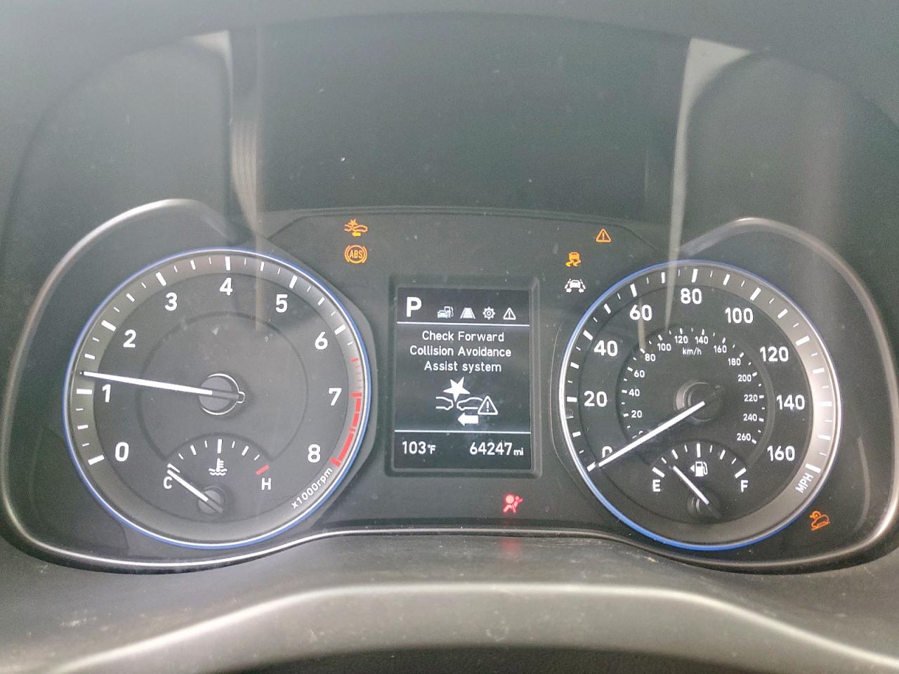 2020 Hyundai Kona Sel VIN: KM8K22AAXLU520298 Lot: 64858025